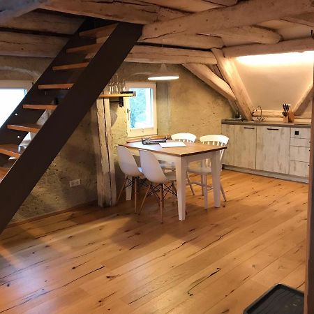 Baumgartners Dreiseithof - Historisch, Modern, Zentral Lägenhet Bad Krozingen Exteriör bild