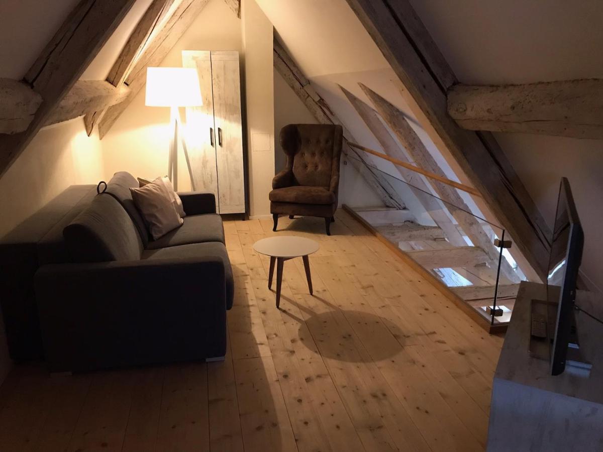 Baumgartners Dreiseithof - Historisch, Modern, Zentral Lägenhet Bad Krozingen Exteriör bild