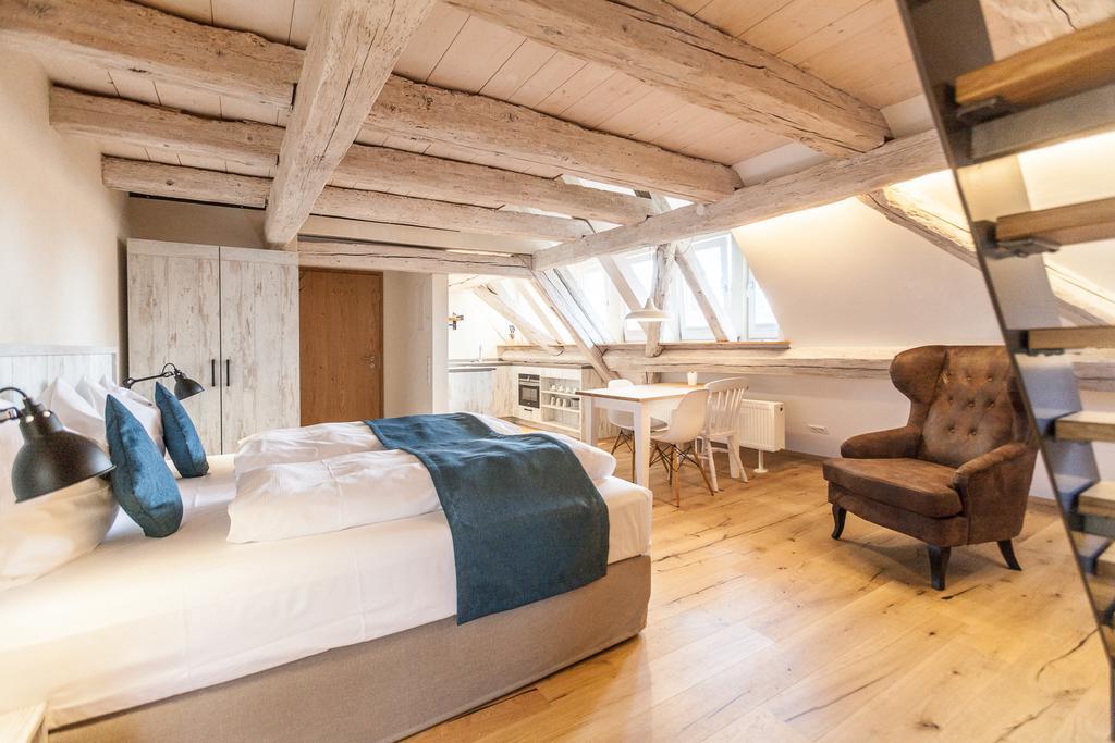 Baumgartners Dreiseithof - Historisch, Modern, Zentral Lägenhet Bad Krozingen Exteriör bild